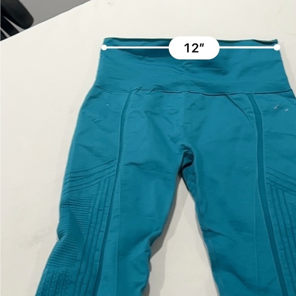 Leonisa Shapewear biker High Waisted and Butt lifter teal size small - Picture 4 of 10